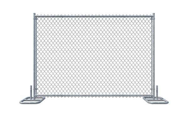 our temporary panel fencing are made from weather-resistant materials to withstand harsh weather